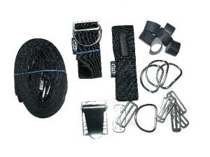 Adjustable harness for backplate complete