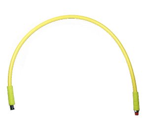 Regulator hose 90 cm yellow